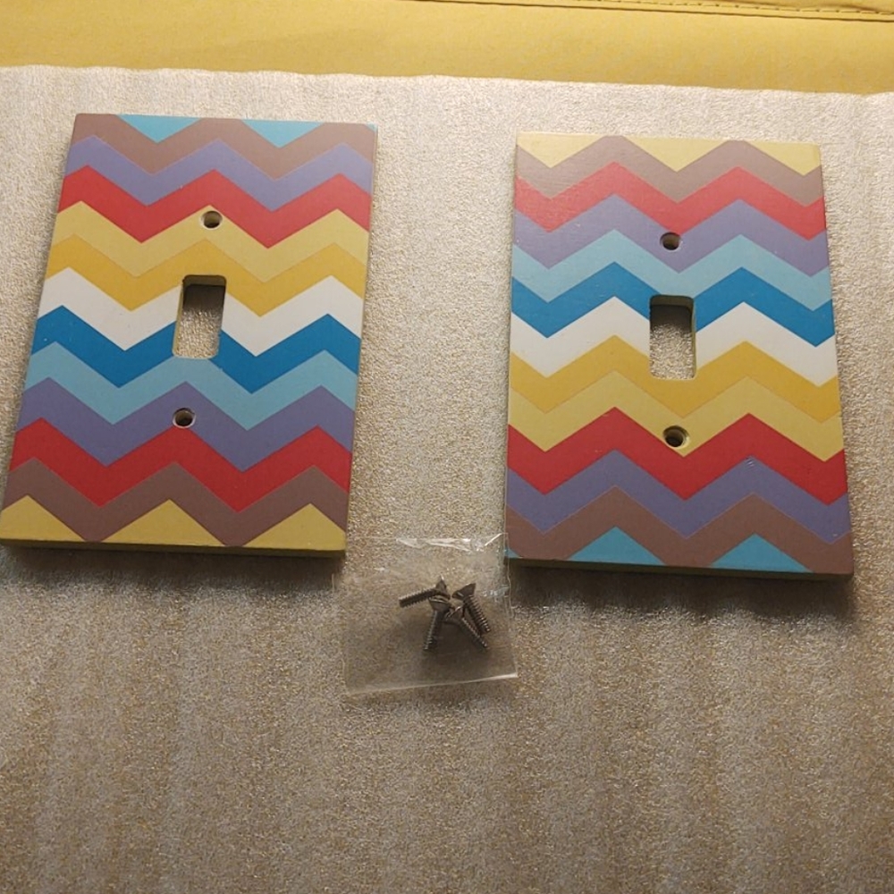 Chevron 🔰 light switch cover